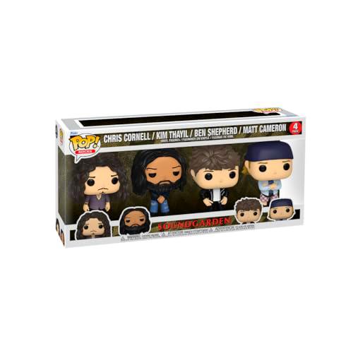 Funko Pop! Rocks: Soundgarden 4pk - Chris Cornell - Figura de Vinilo Coleccionable
