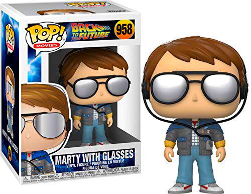 Funko Pop! Movie: Back To The Future-Marty Mcfly with Glasses
