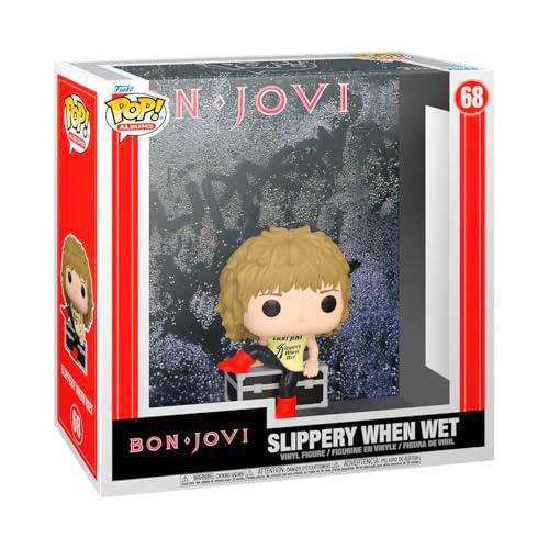 Funko Pop! Albums: Bon Jovi - Slippery When Wet- Figura de Vinilo Coleccionable