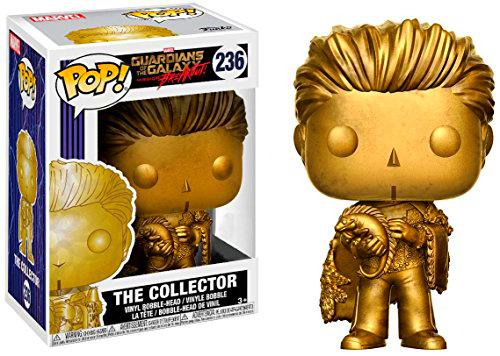 Funko Pop! Marvel #236 Guardians of The Galaxy The Collector &quot;Gold&quot; (Disney Parks Exclusive)