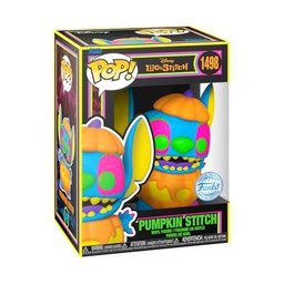 Funko POP! Lilo &amp; Stitch - Pumpkin Stitch Blacklight Pop! #1498 (edición especial)