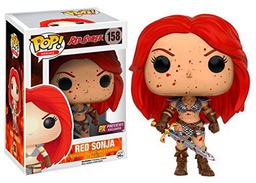 FunKo 12194: figurita de Red Sonja, de Pop Vinyl, 158 Red Sonja versión sangrienta