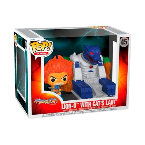 Funko Pop! Town: TC - Lion-O with Cat'S Lair - Thundercats- Figura de Vinilo Coleccionable
