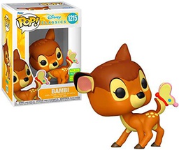 Funko Bambi - ¡Bambi con Mariposa Pop! Figura de Vinilo (Exclusiva de la Convención de Verano de 2022)