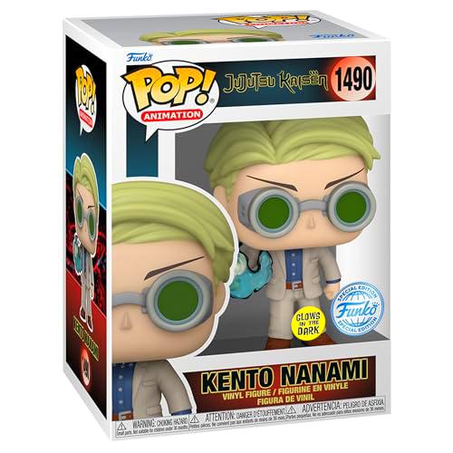 Funko pop jujutsu kaisen kento nanami 1490 exclusivo glow in the dark 74524