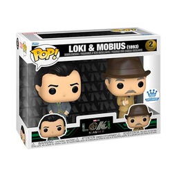 Funko Pop! Loki &amp; Mobius (1893) 2-Pack - Figura de Vinilo