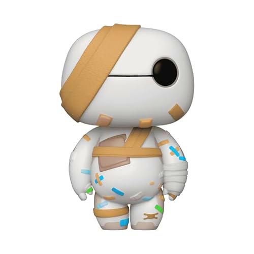Funko Pop! Super: Baymax con vendas - Pegatina de convención compartida, 12,2 cm