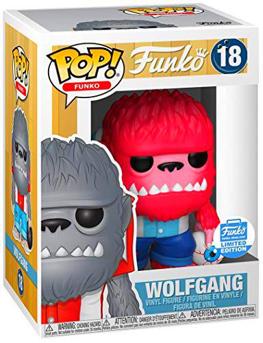 POP! Fantastik Plastik: Funko #18 - Wolfgang {Pink} (Funko Shop Limited Edition)