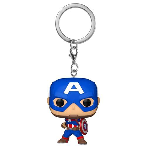 Funko Pop! Keychain: Marvel NC - Captain America - Marvel Comics