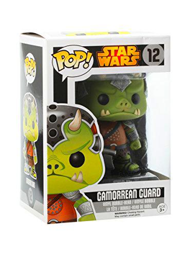 Funko - Estatuilla Star Wars - gamorreano Guardia de Negro Pop 10cm