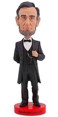 Royal Bobbles - Muñeco cabezón de Abraham Lincoln - V2