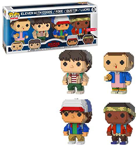 Funko POP! 8 bits: Stranger Things 4pk