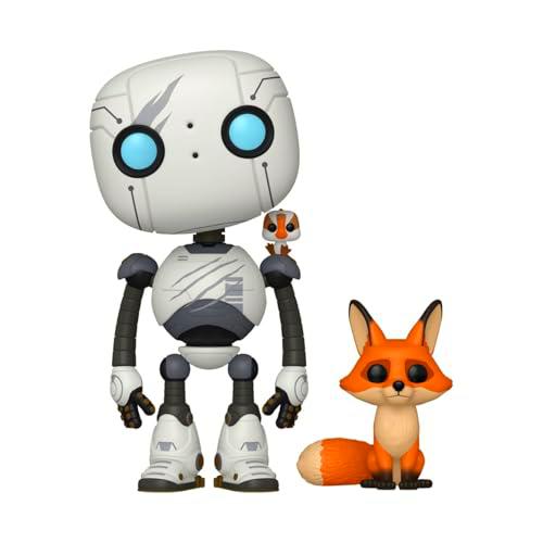 Funko Pop! &amp; Buddy: Wild Robot - Roz with Brightbill &amp; Fink