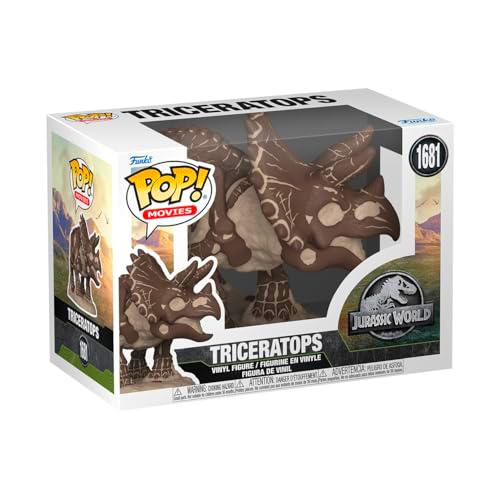 Funko Pop! Movies: JP​ Fossil - Triceratops - Jurassic Park- Figura de Vinilo Coleccionable