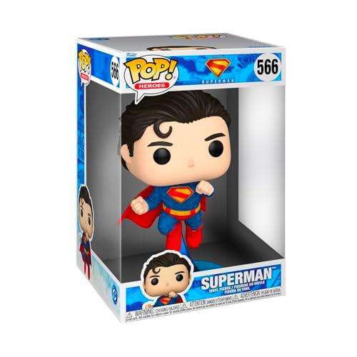 Funko Pop! Jumbo: Superman 2025- Superman - Figura de Vinilo Coleccionable