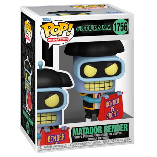 Funko Pop! TV: Futurama - Bender - (Matador) - Figura de Vinilo Coleccionable