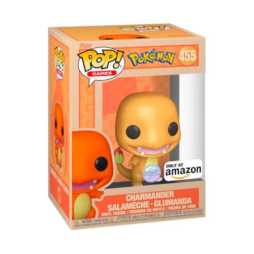 Funko Pop Games: Pokemon - Charmander - Softcolor - Exclusivo de Amazon
