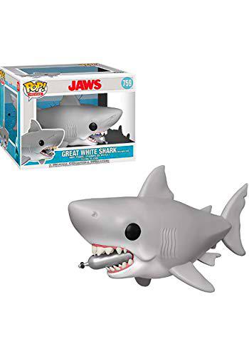 Funko Pop! Movies Jaws with Diving Tank 6" - Figura de Vinilo Coleccionable