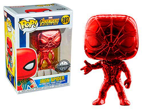 Funko Pop! Avengers Infinity War - Iron Spider [Red Chrome] #287