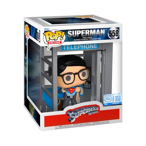 FUNKO Pop! Deluxe: DC Comics - Superman with Booth- Exclusiva Amazon