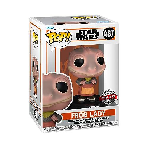 Funko Pop! Star Wars: The Mandalorian - Frog Lady - Figura de Vinilo Coleccionable
