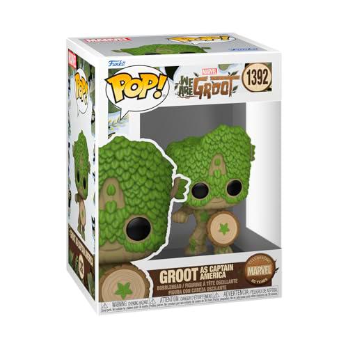 Funko Pop! Marvel: Wag - Captain America - We Are Groot