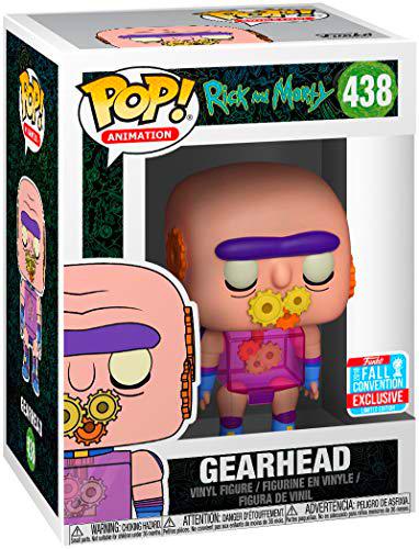 Rick and Morty Figura Vinilo NYCC 2018 - Gearhead 438 ¡Funko Pop! Standard