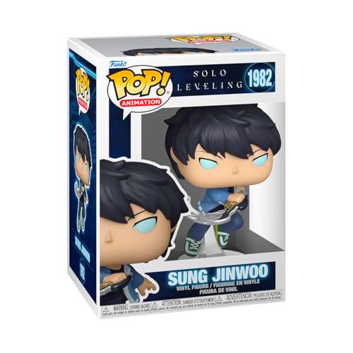 FUNKO Pop! Animation: Solo Leveling - Sung Jinwoo - 1/6 de Probabilidades de Obtener la RARA Variante Chase