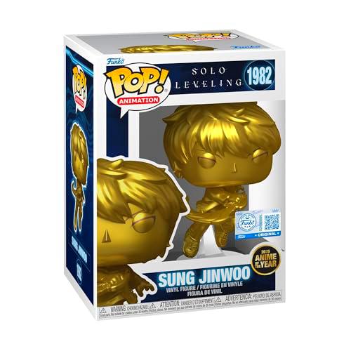 Funko Pop! Animation: Solo Leveling - Sung Jinwoo con Estuche Protector